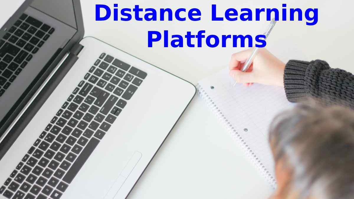 Distance Learning Platforms – List of the some Tice Tools