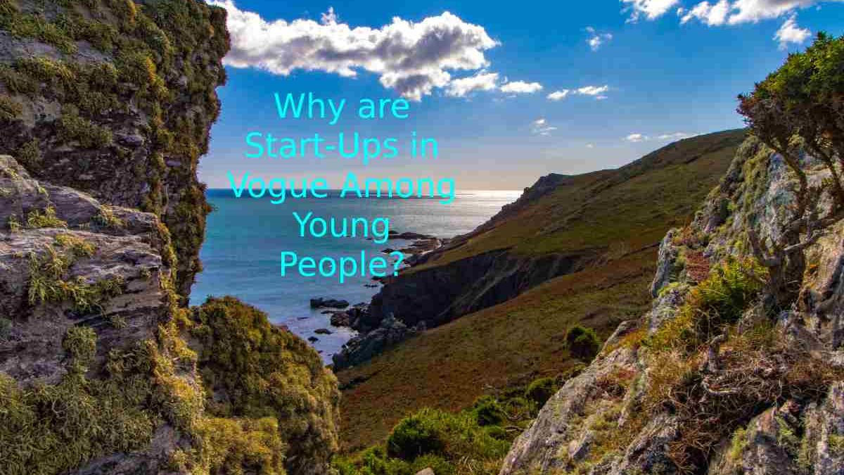 Why are Start-Ups in Vogue Among Young People?