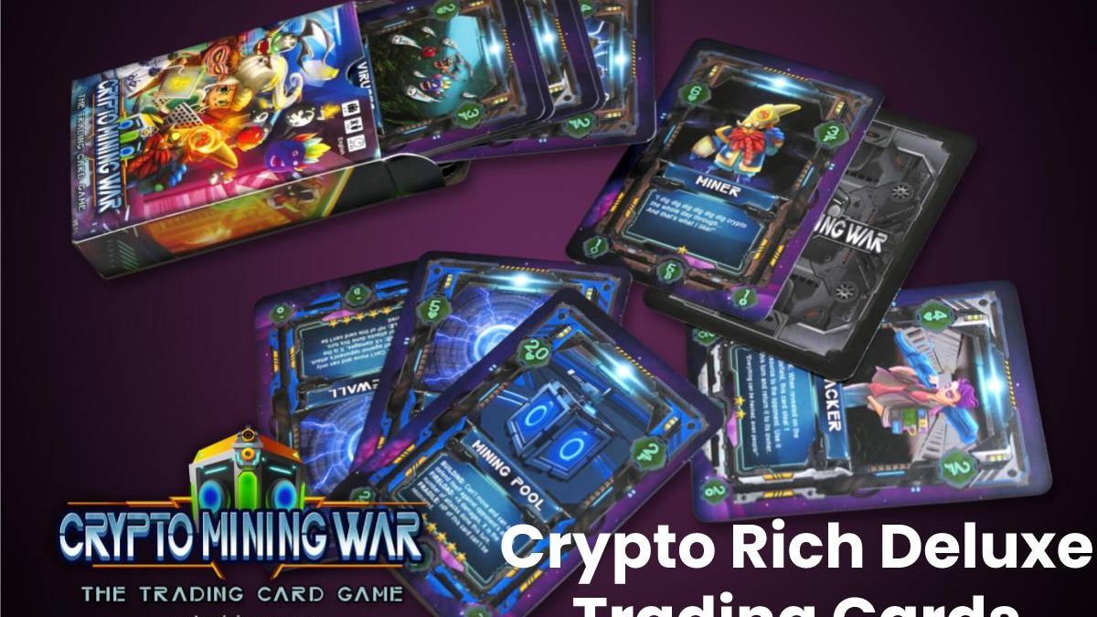 Crypto Rich Deluxe Trading Cards