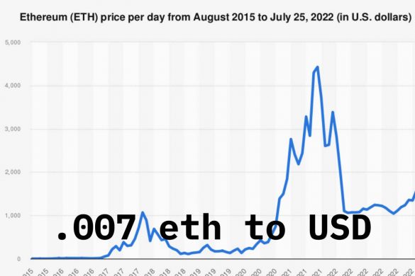 .007 eth to USD