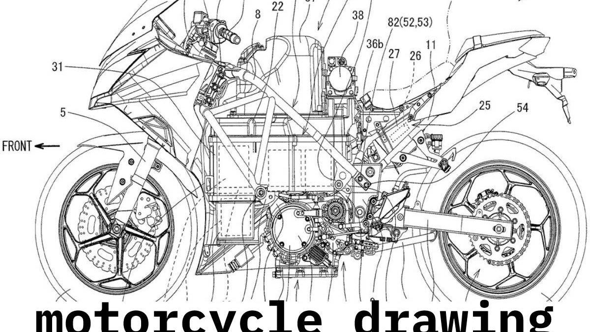 Motorcycle Drawing Cycling in Our Daily Life
