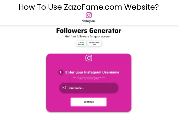 How To Use ZazoFame.com Website_