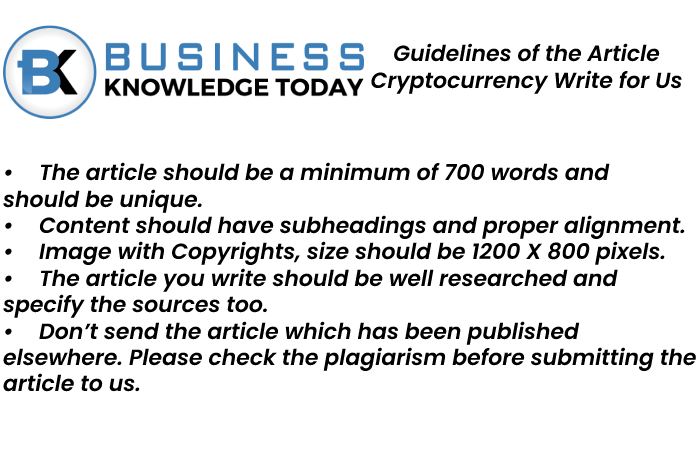 Write for Us Cryptocurrency